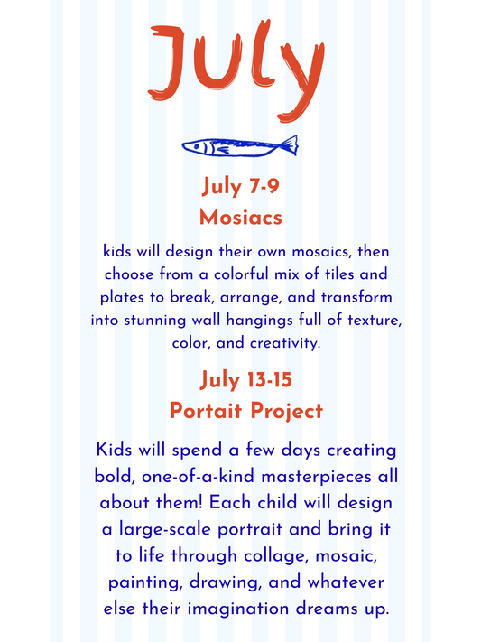 July Tween Camps!