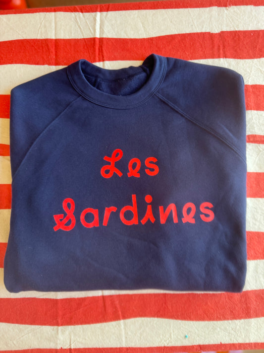 Les Sardines Sweatshirt! Adult